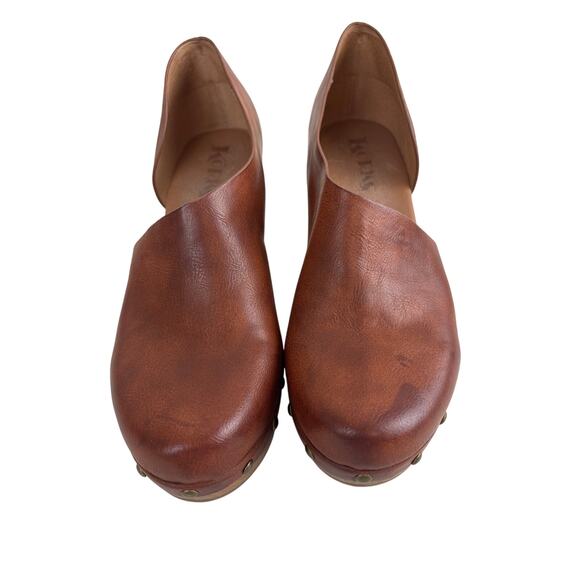 Korks Arielle Brown Clogs Size 8M - Picture 9 of 9